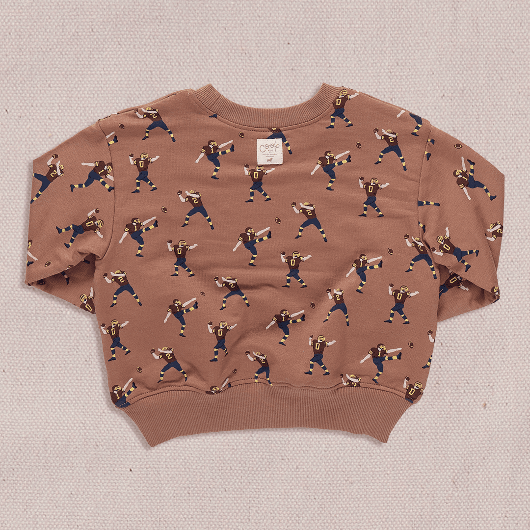 Play Sweatshirt - Football Player | Pink Chicken
