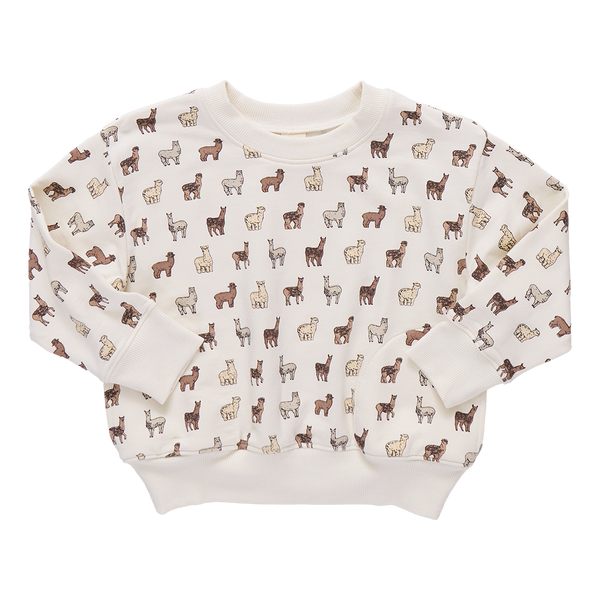 Play Sweatshirt - Llamas and Alpacas