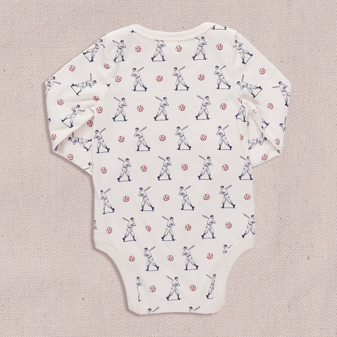 Baby Wonder Bodysuit - Baseball | Pink Chicken