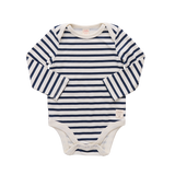 Baby Wonder Bodysuit - Navy Stripe