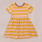 Sunny Dress - Pink and Yellow Stripes | Pink Chicken