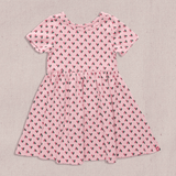 Sunny Dress - Pink Mini Half Hearts | Pink Chicken