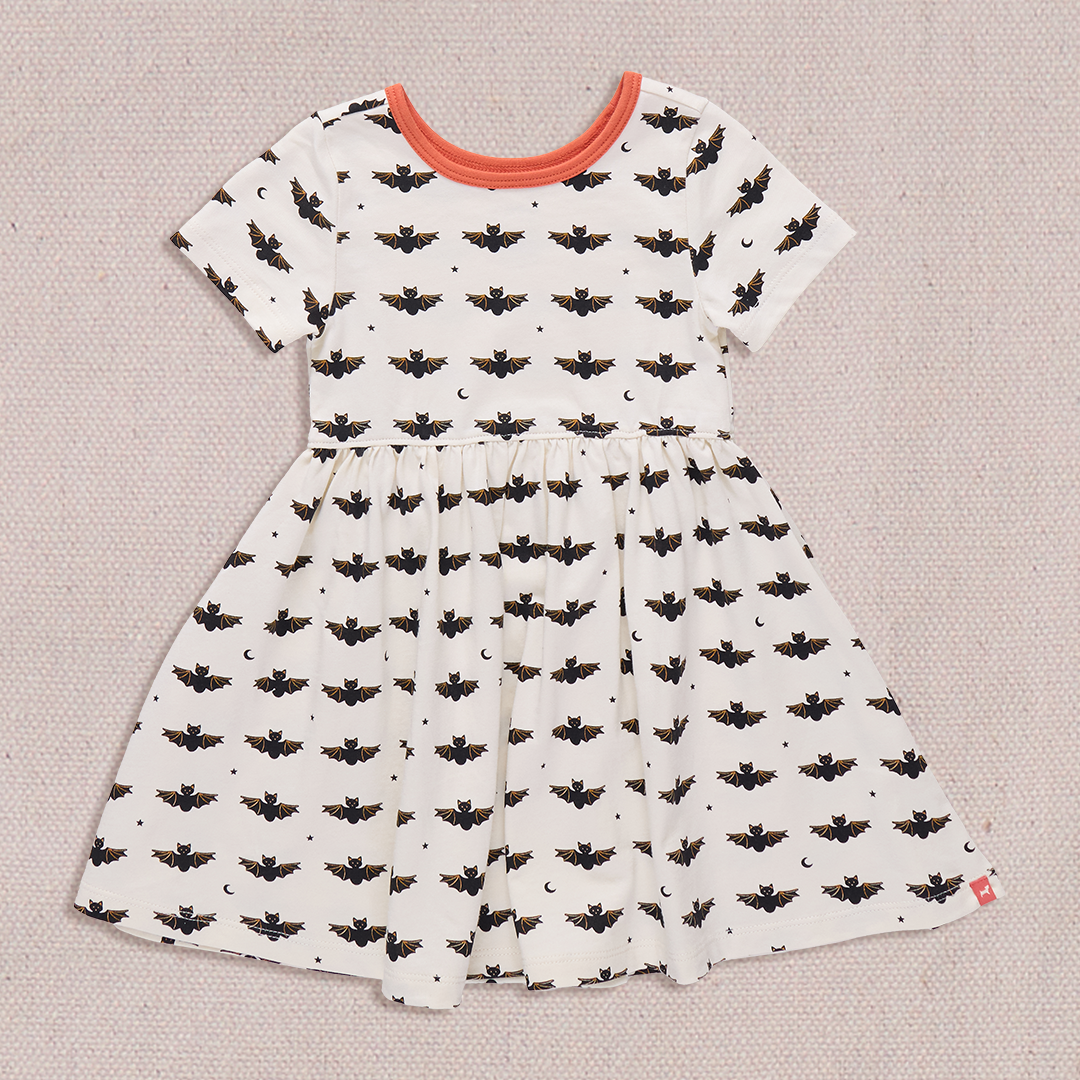 Sunny Dress - Halloween Bats | Pink Chicken