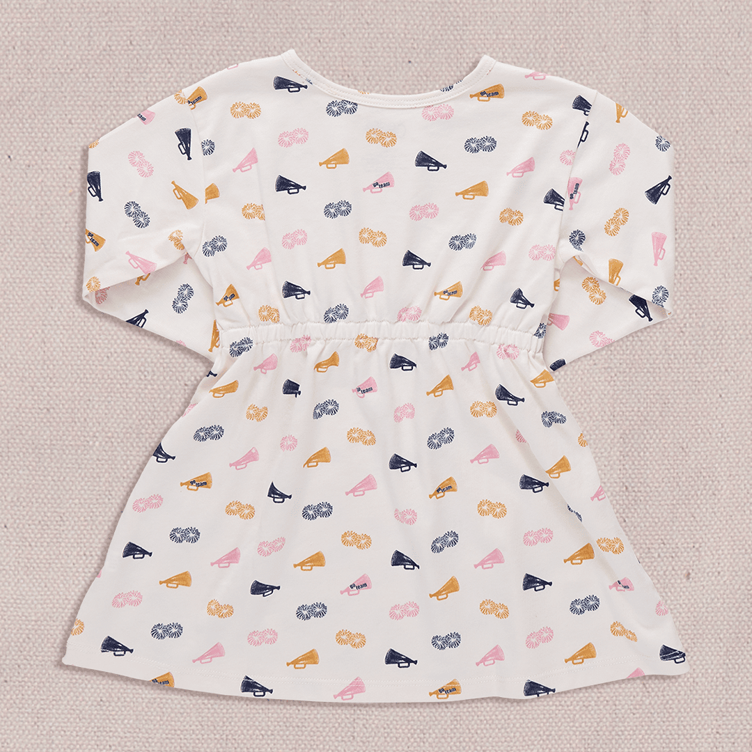 Playground Long Sleeve Dress - Cheerleading | Pink Chicken