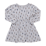 Playground Long Sleeve Dress - Tiny Vintage Guitars