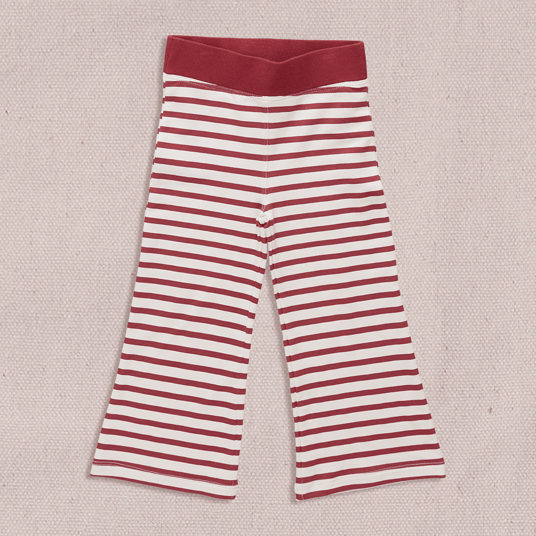 Park Pant - Dark Red Stripe | Pink Chicken
