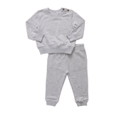 Baby Jax Jogger Set - Heather Grey