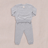 Baby Jax Jogger Set - Heather Grey