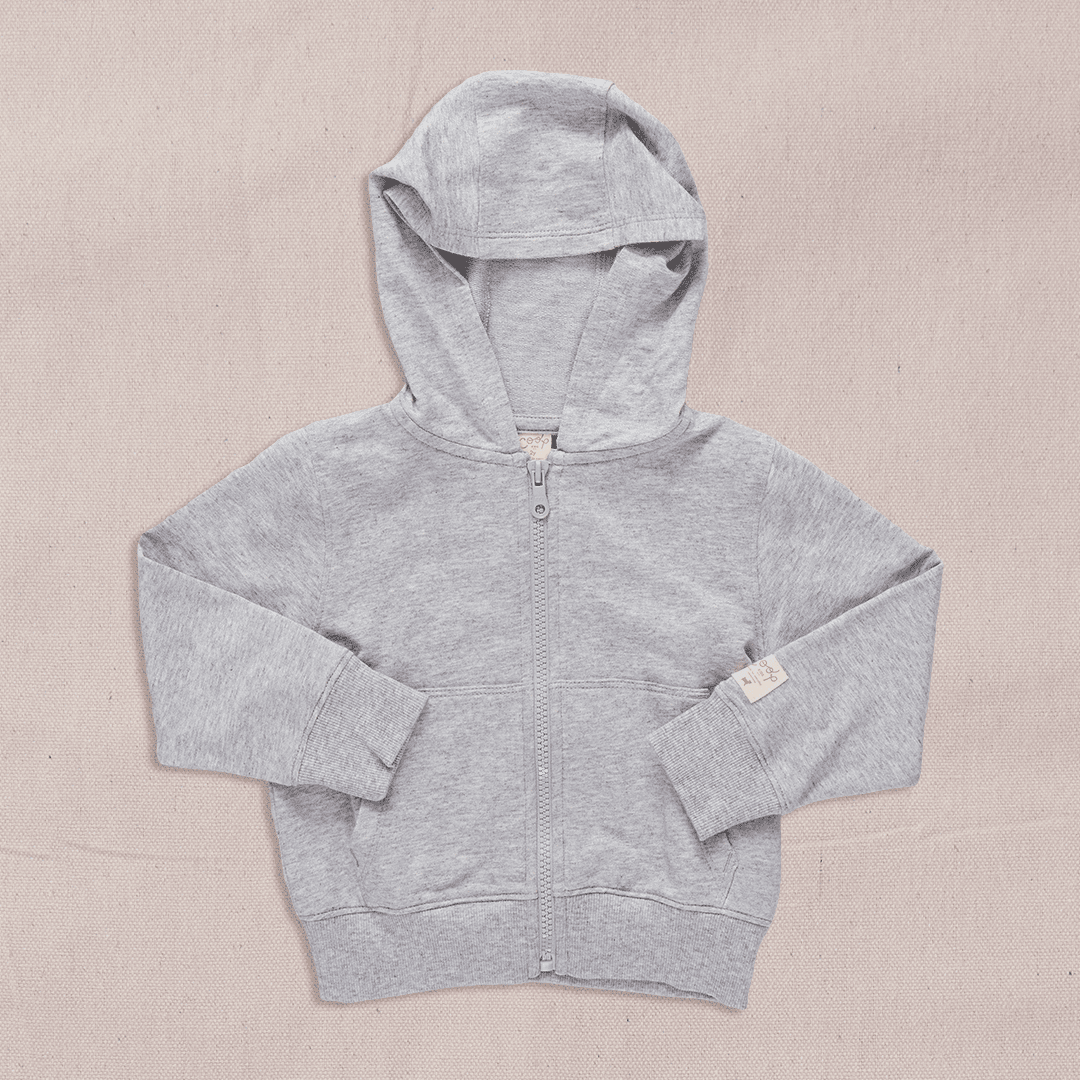 Jax Hoodie - Heather Grey | Pink Chicken