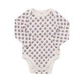 Baby Wonder Bodysuit - Mini Lavender Block Floral
