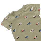 Baby Adventure Romper - Trucks