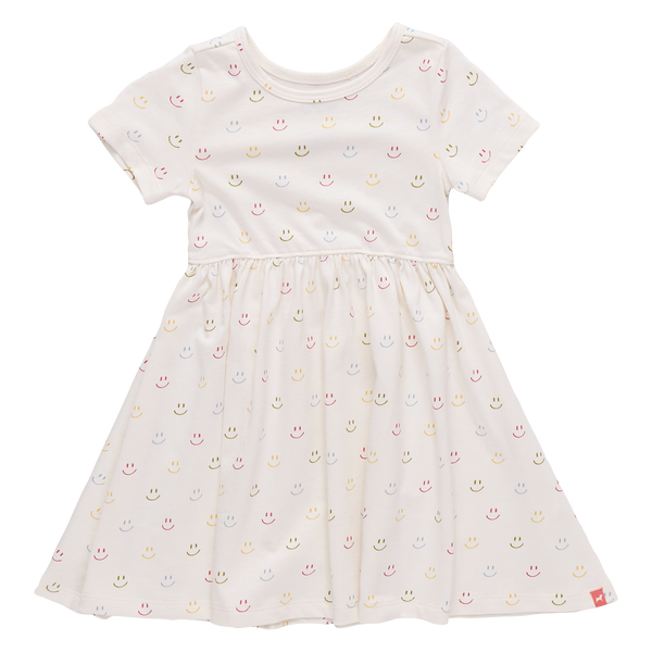 Sunny Dress - Rainbow Smiley