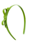 Bow Headband - Leaf Green