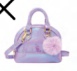 Shimmer Moon Handbag - Purple
