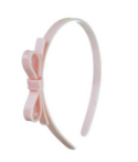 Bow Headband - Pale Pink
