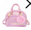 Shimmer Moon Handbag - Pink
