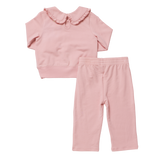 Baby Skip Jogger Set - Powder Pink