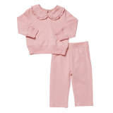 Baby Skip Jogger Set - Powder Pink