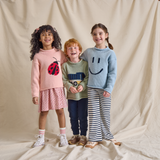 Classic Sweater - Blue Smiley