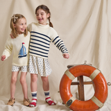 Classic Sweater - Sailboats