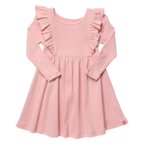 Playdate Rib Dress - Pink
