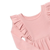 Playdate Rib Dress - Pink