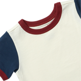 Adventure Ringer T-Shirt - White Navy