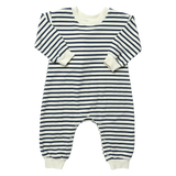 Baby Runaround Jumpsuit - Navy Stripe