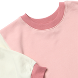 Baby Runaround Jumpsuit - Pink Color block