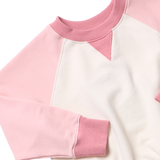 Puzzle Sweatshirt - Pink Color Block