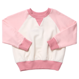 Puzzle Sweatshirt - Pink Color Block