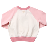 Puzzle Sweatshirt - Pink Color Block