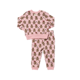 Baby Jax Jogger Set - Gingerbread Cookie