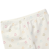 Cartwheel Legging - Rainbow Smiley