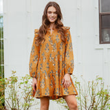 Womens Kalani Dress - Harvest Dewdrop