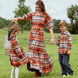 Womens Parker Dress - Hayride Plaid