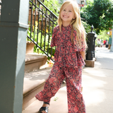 Girls Theodore Pant - Paisley Vines