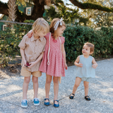 Boys Jack Shirt - Cocoa Gingham