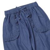 Girls Bailey Ruffle Pant - Chambray
