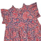 Girls Jennifer Dress - Paisley Vines