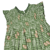 Girls Stevie Dress - Football Field