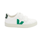 Veja Esplar Velcro Leather Shoes - Extra White Emraude Cyprus