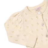 Girls Connie Sweater - Ivory