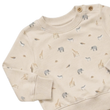Baby Jax Jogger Set - Safari Animals