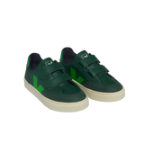 Veja V-12 Velcro Leather - Poker Absinthe
