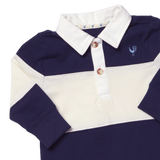 Baby Boys Albert Rugby Jumper - Navy White