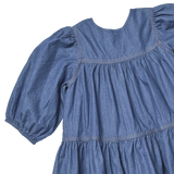 Girls Sawyer Dress - Chambray