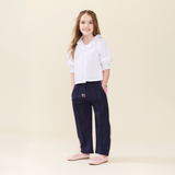 Girls Alana Track Pant - Navy