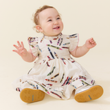 Baby Girls Jennifer Dress Set - Tossed Crayons