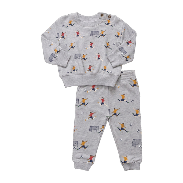 Baby Jax Jogger Set - Mini Soccer Players